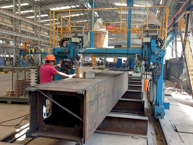 青铜峡网架厂房车间